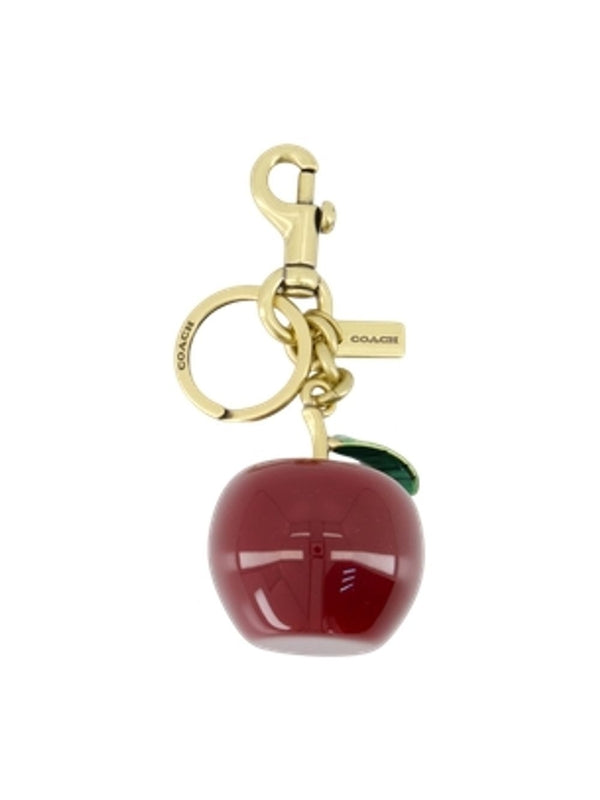 Coach Red Gold Keyrings