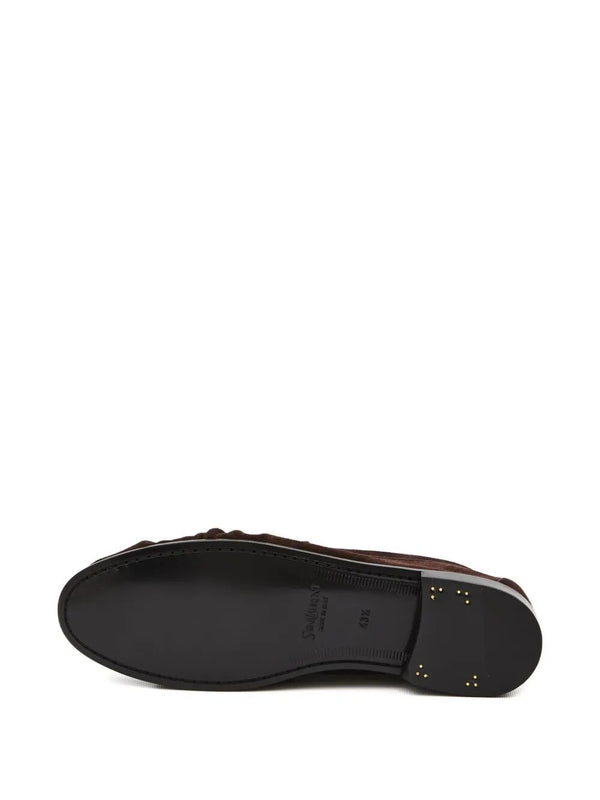 Saint Laurent Brown Loafers