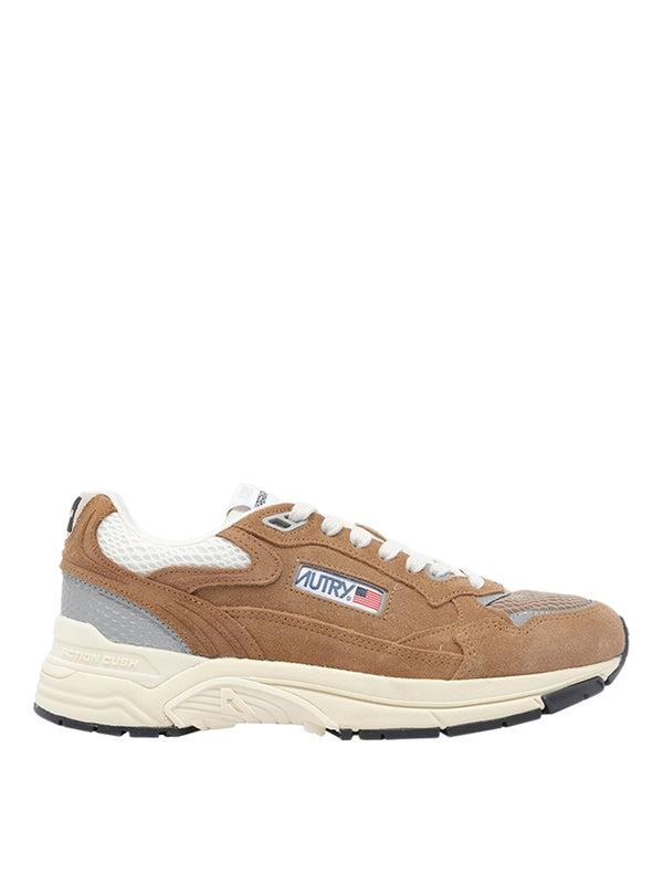 Autry Brown Low Top Sneakers