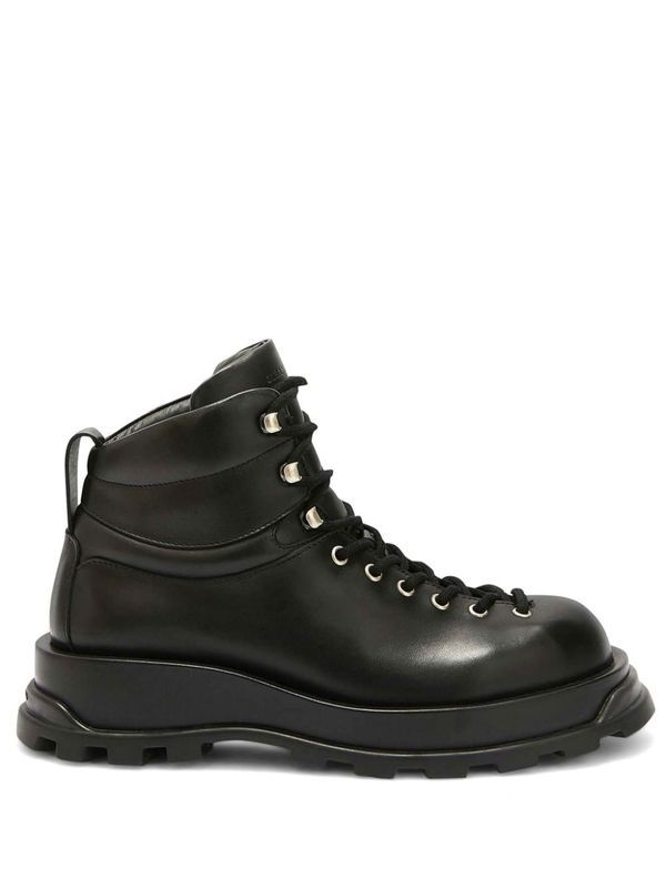 Chunky Sole Lace-up Boots - Jente