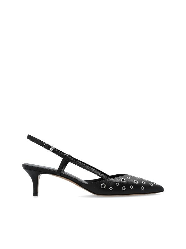 Pilia Leather
  Slingback Heel