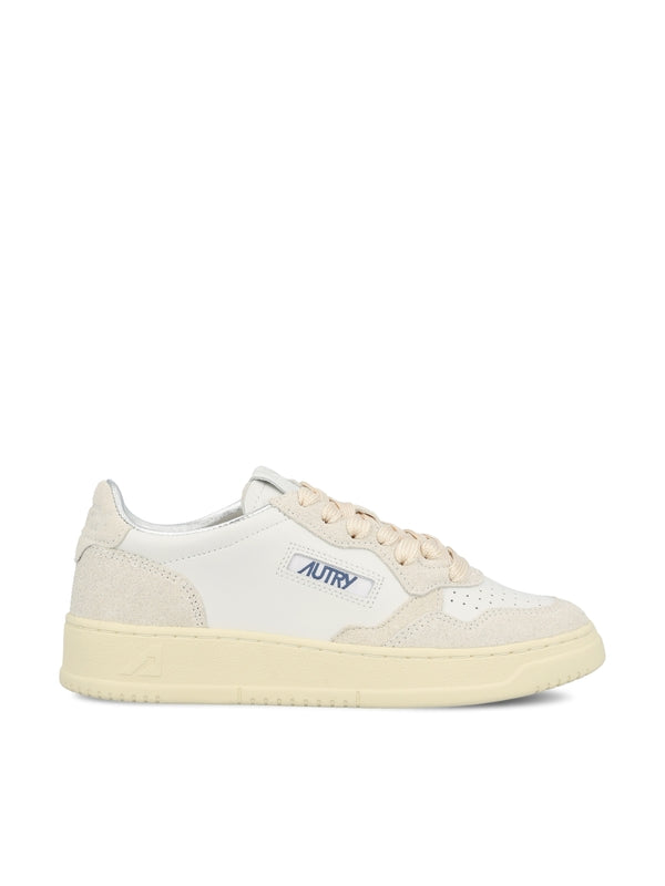 Autry Beige Low Top Sneakers