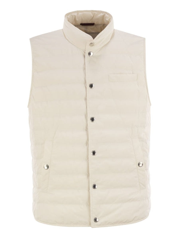 Brunello Cucinelli Ivory Down