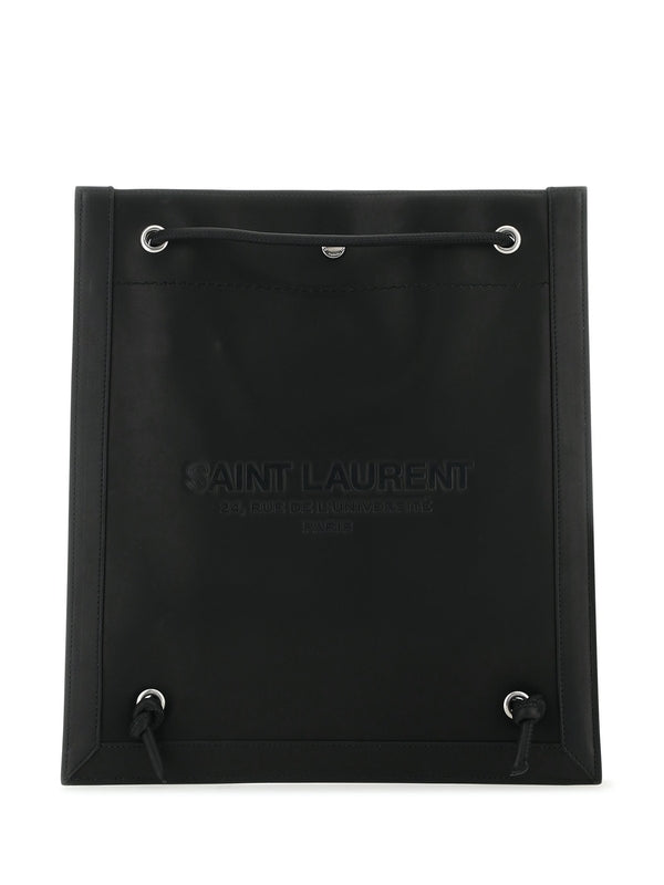 Universite Logo Drawstring Crossbody Bag