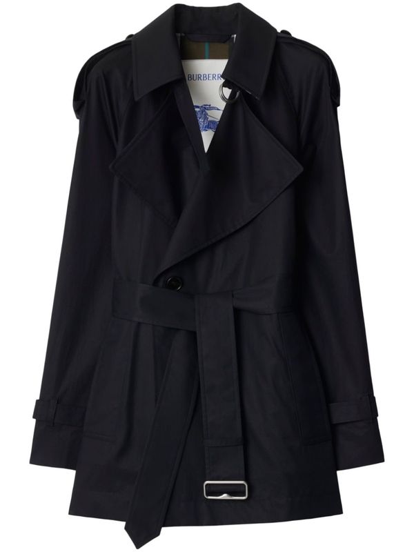 Belt Cotton Trench Coat