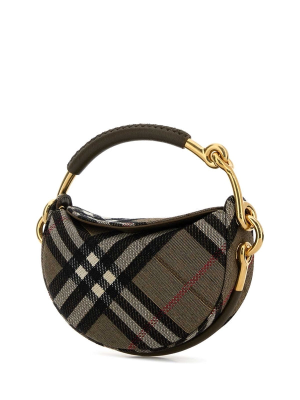 Bridal Brown Checked Crossbody & Shoulder Bags