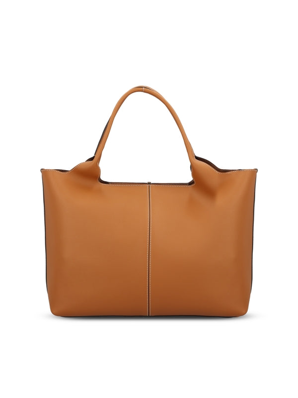 Tod'S Brown Tote Bags