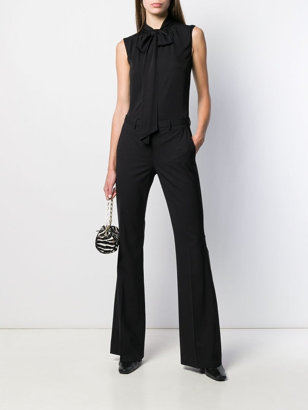 羊毛混纺喇叭裤