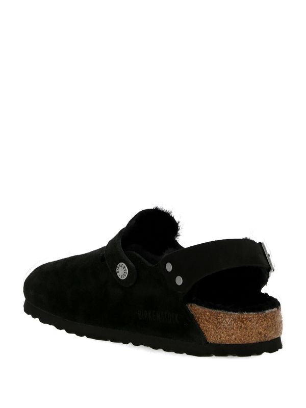 Tokyo Shearling Suede Sandals