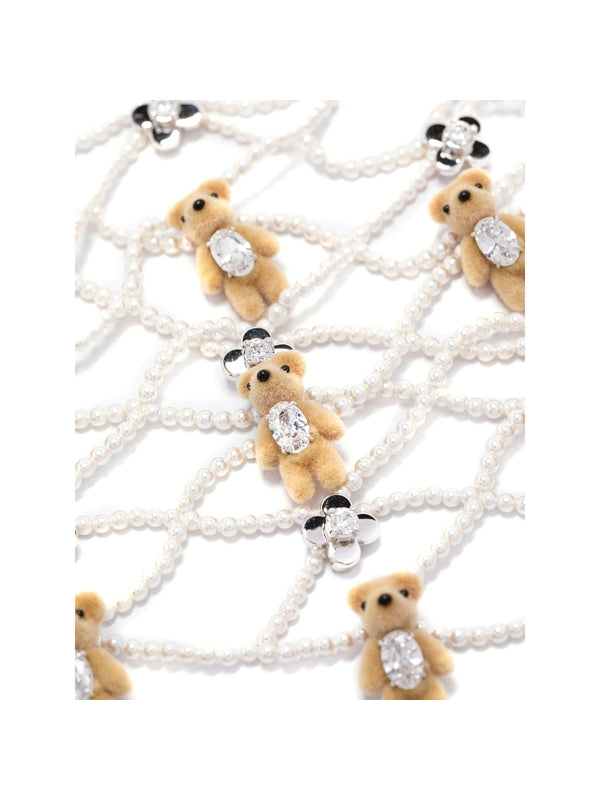 Yvmin White Necklaces