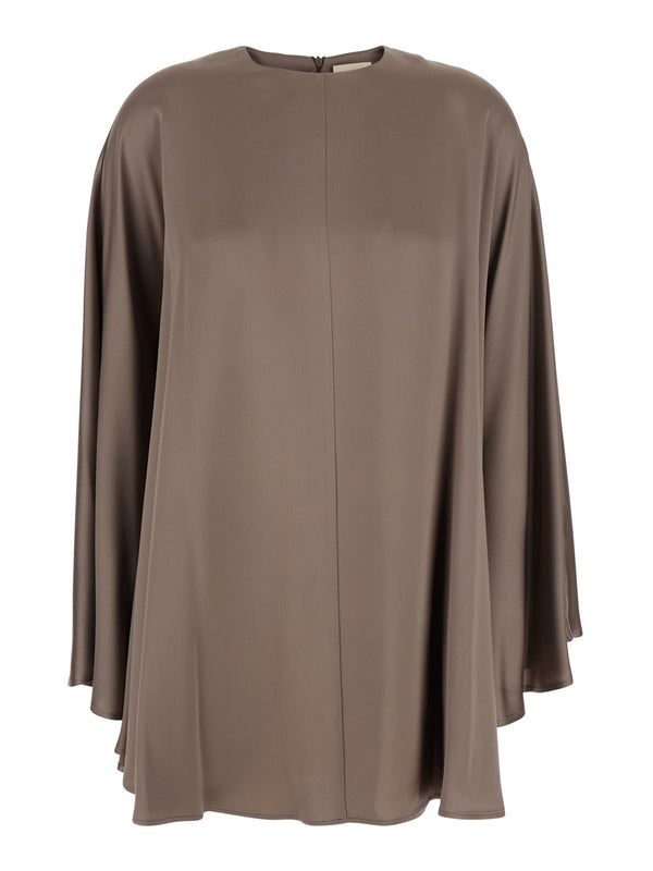 Semicouture Beige Mini Dress