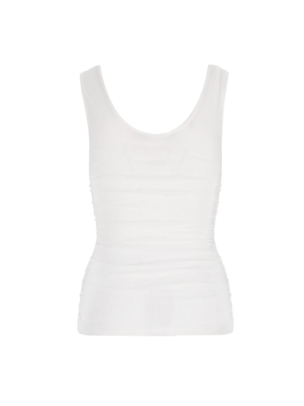 Vichyl Sleeveless Top