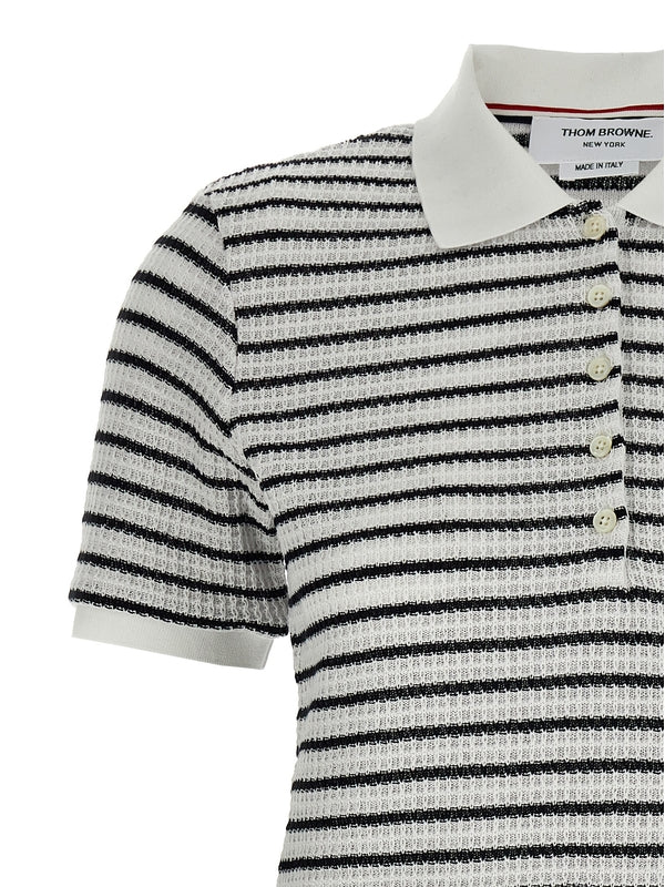 Stripe Knit
  Polo Shirt