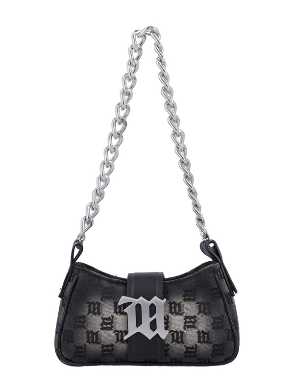 MISBHV - Monogram Chain Mini Shoulder Bag - Jente