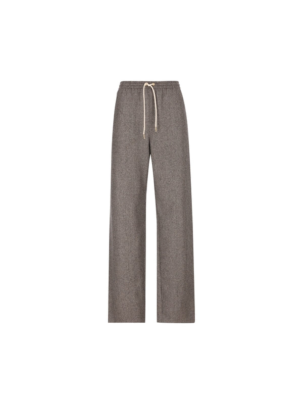 Wool Cashmere Knit Pants