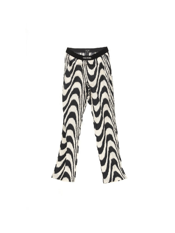 Logo Band Graphic Pajama Pants