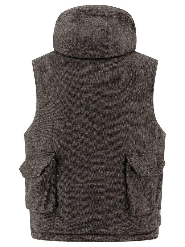 Field Pocket Cotton Nylon Vest