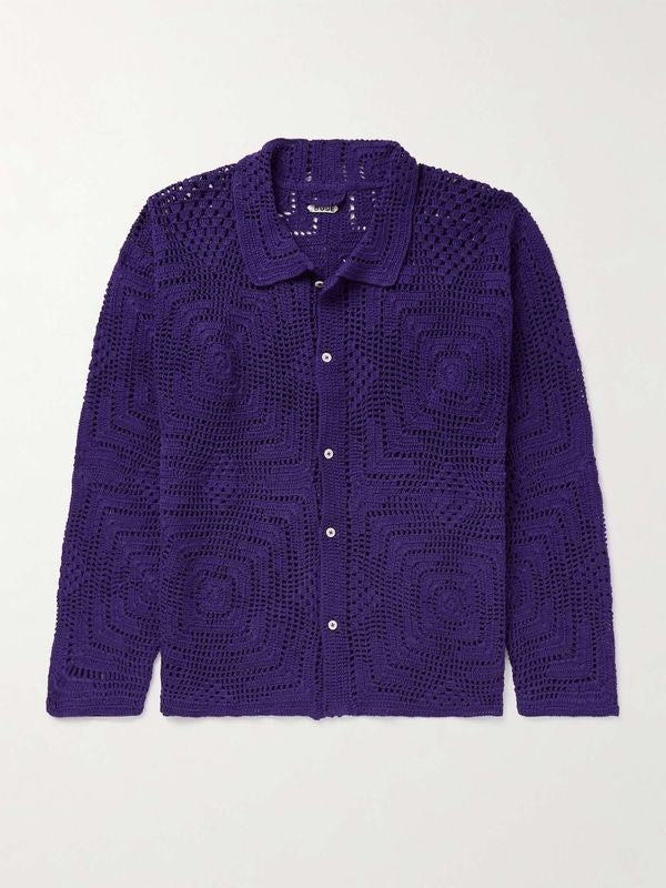 Crochet Cotton Shirt
