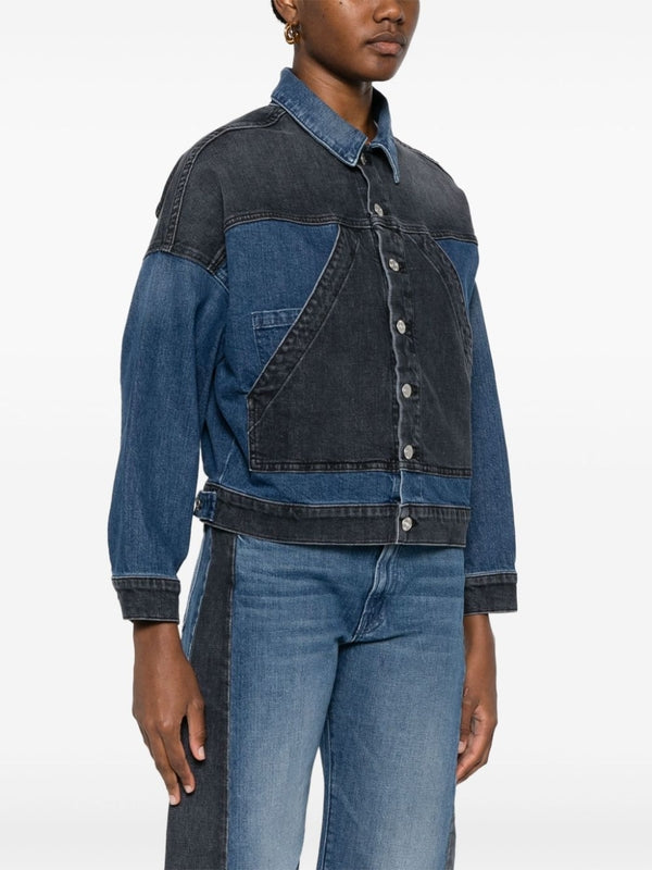 Two-Tone Denim Jacket