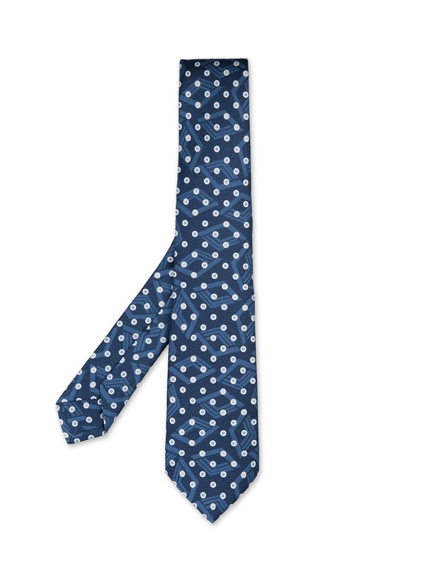 Allover Pattern Silk Tie