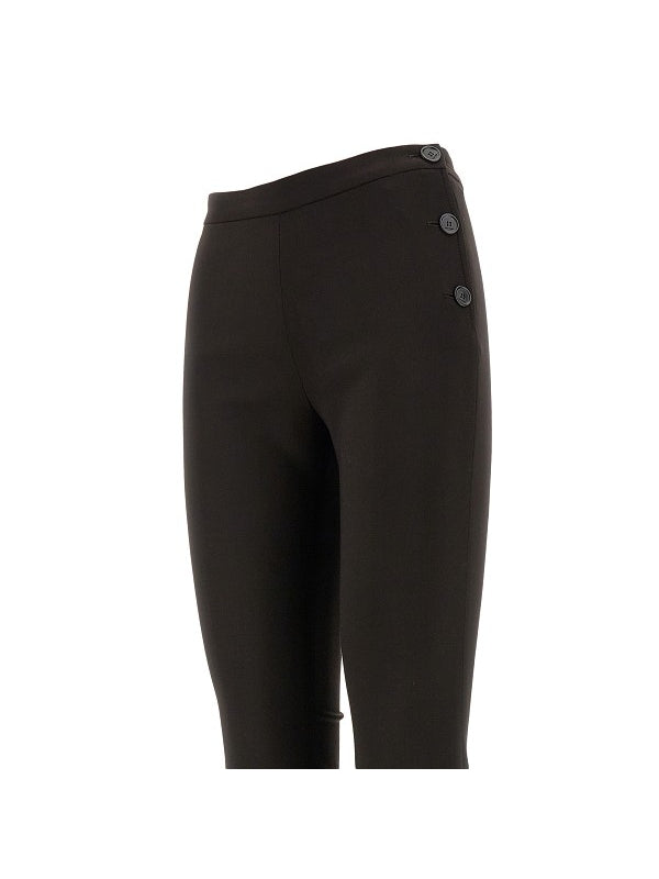 Oblique Wool Blend Pants