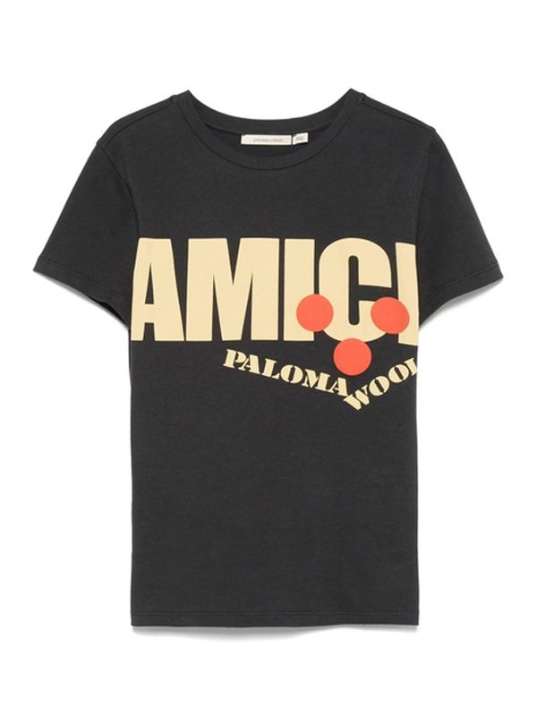 Amici Printed Cotton Short Sleeve T-shirt