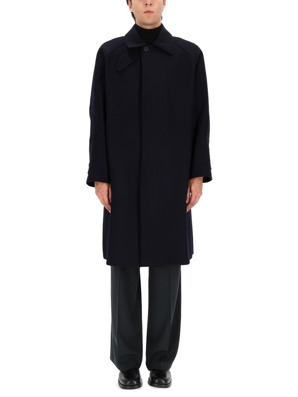Studio Nicholson Navy Coats