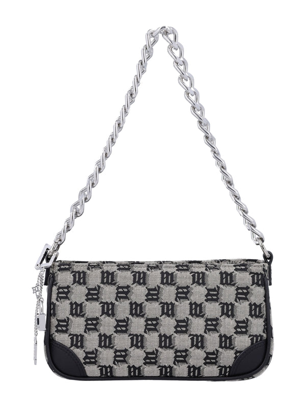 MISBHV - Monogram Chain Baby Shoulder Bag - Jente