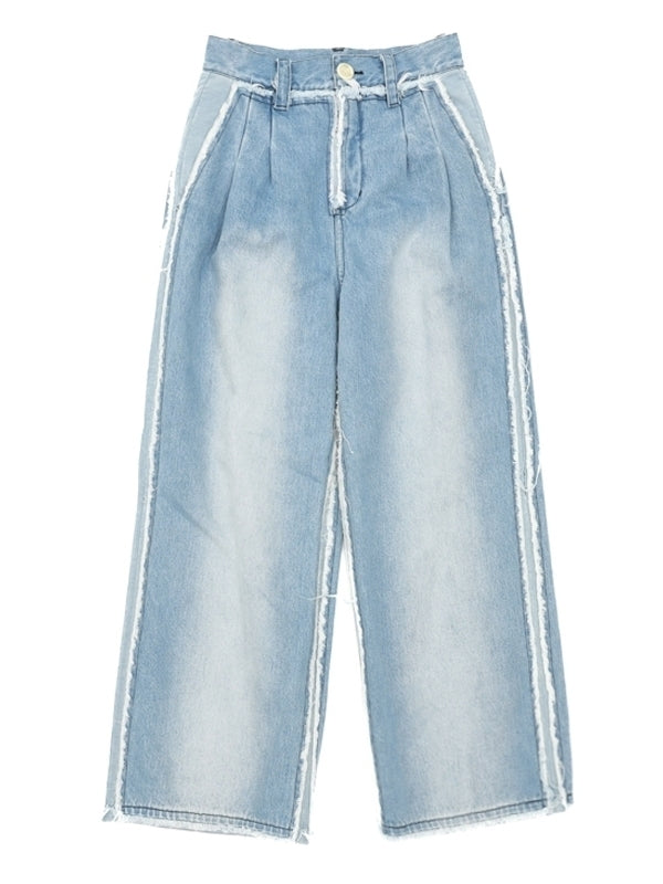 OCCA Washed Denim Trousers