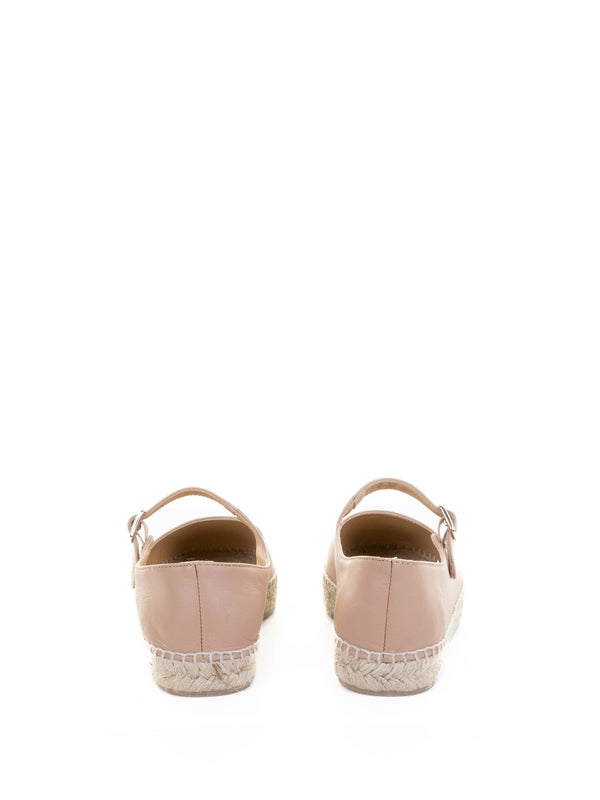 Castañer Beige Flat Shoes