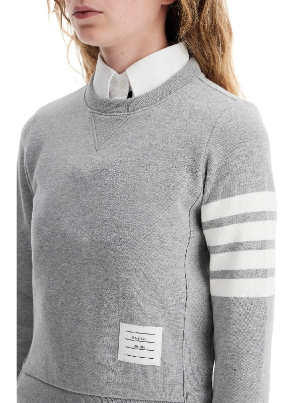 4-bar Cotton Sweatshirt - Jente