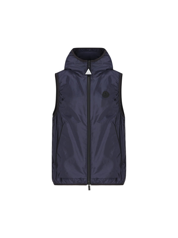 Logo Patch Nylon Vest