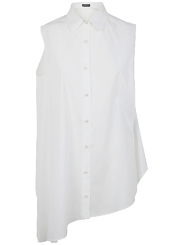 Asymmetric Sleeveless Shirt