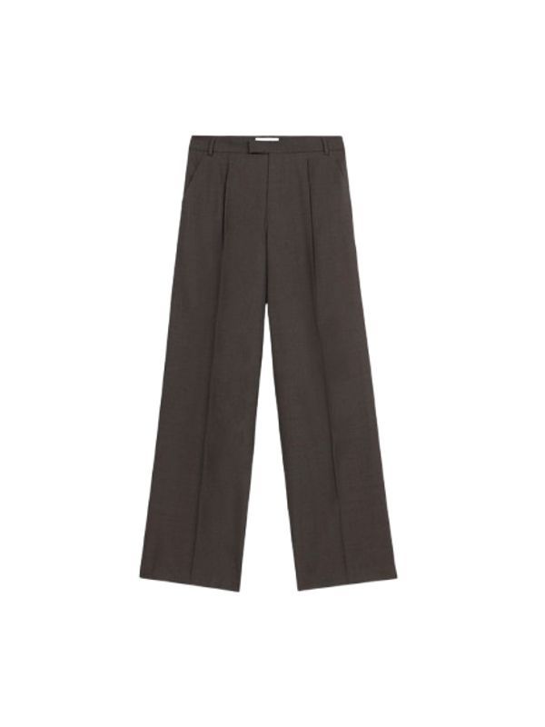 Wide Pleats
  Wool Pants