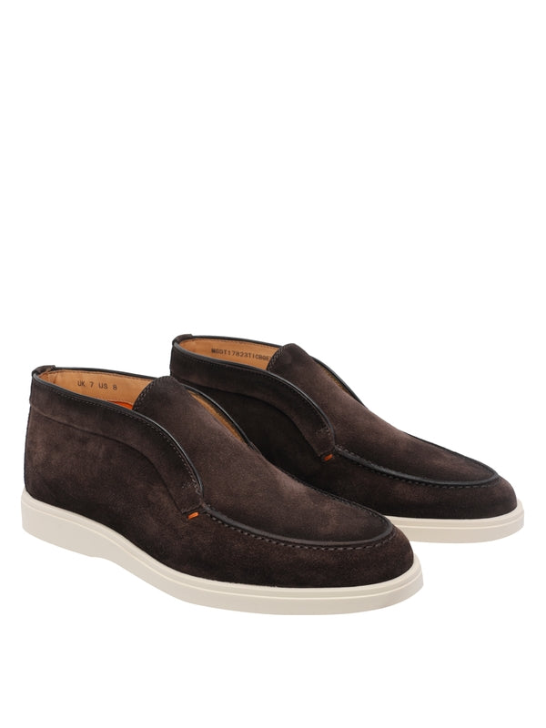 Santoni Brown Desert Boots