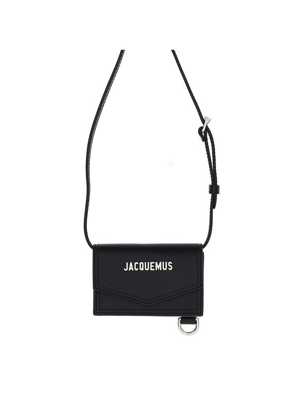 Azur Logo Neck Strap Card Wallet