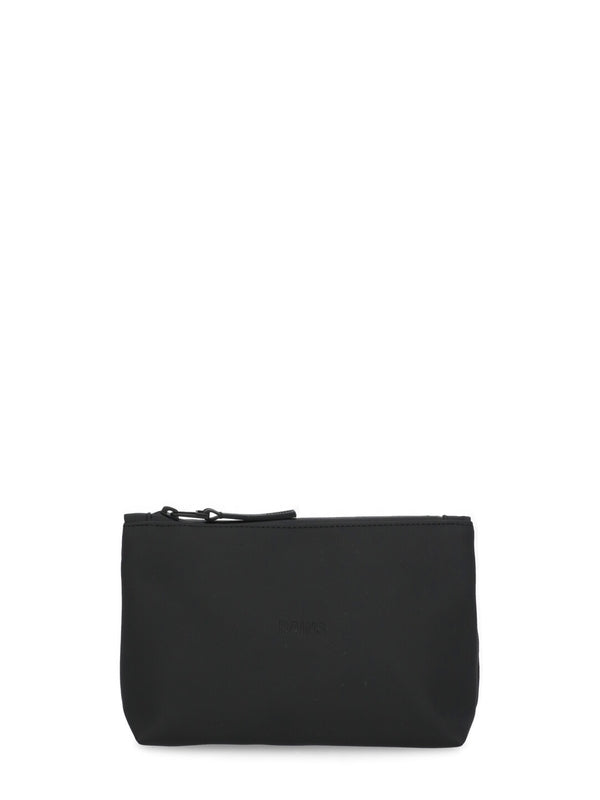 Rains Black Clutch Bags