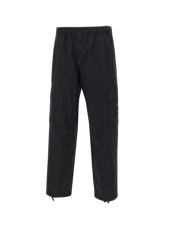 Wappen Patch Cotton Cargo Pants
