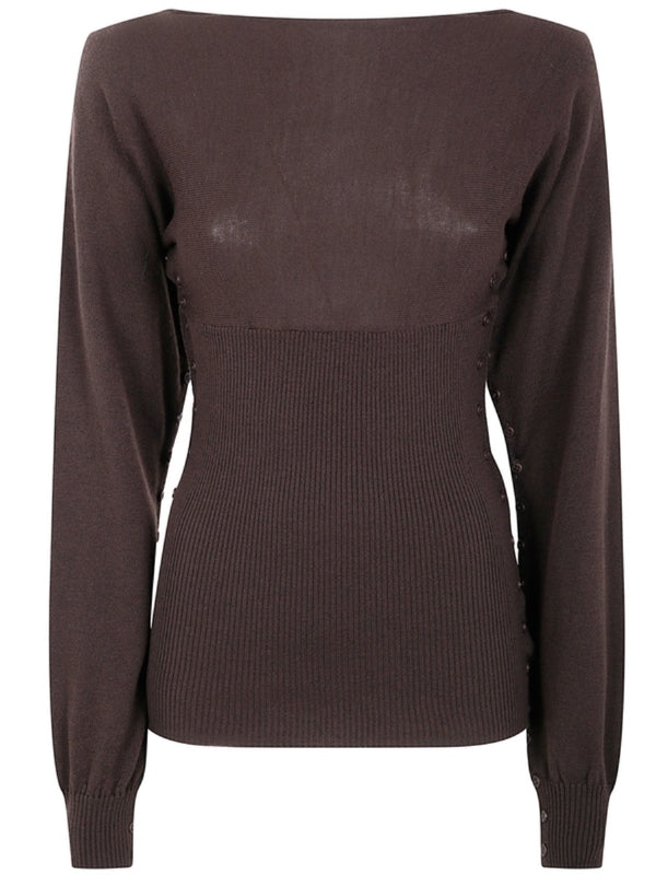 Paloma-Wool Brown Knitted