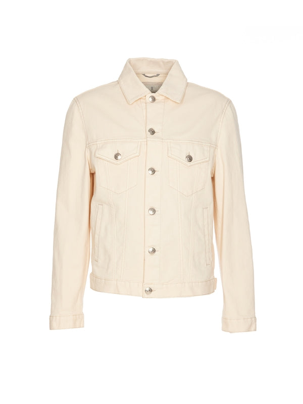 Brunello Cucinelli Coats White Trucker