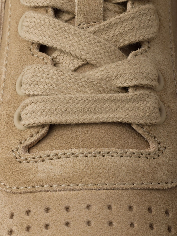 PRADA - Triangle Logo Suede Low Top Sneakers - Jente