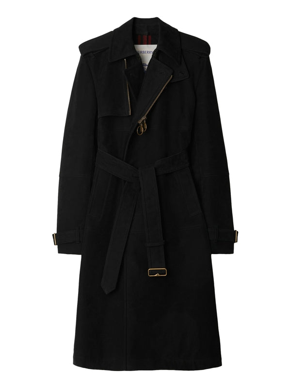 Cotton Blend Trench Coat