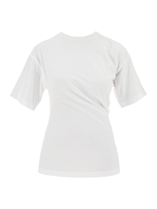 Twist Cotton Short Sleeve T-Shirt - Jente