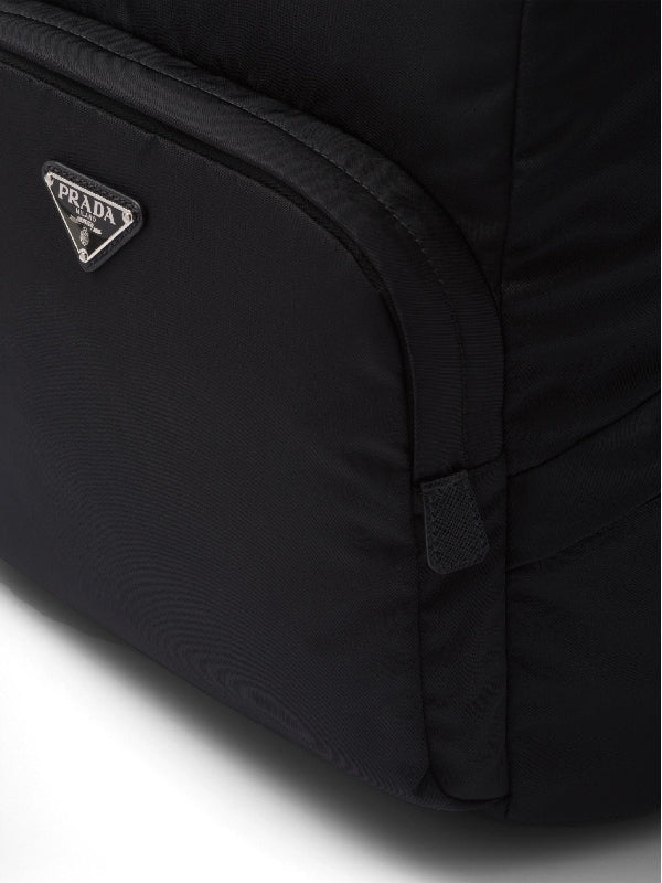 Triangle Logo Plaque Nylon
  Backpack