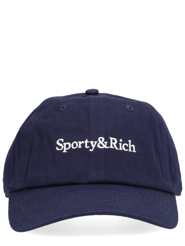 Sporty & Rich Navy Cap