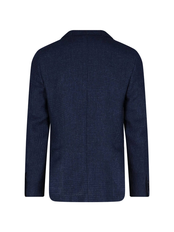 Wool Linen Single Tailored Jacket