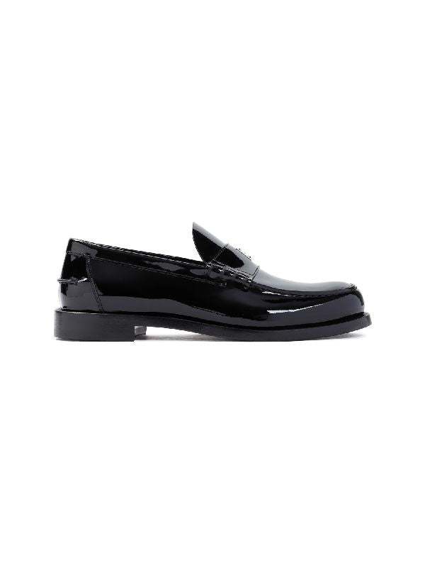 4g Logo Patent Leather Loafer