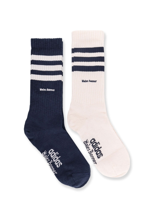 Wales Bonner Blue White Socks