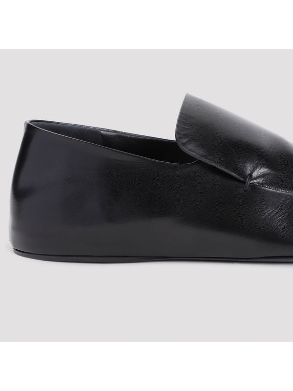 Black Leather Loafer