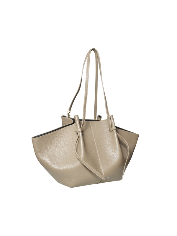 Yuzefi Beige Tote Bags